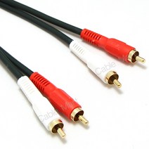 케이블마트 MACK HA02 2RCA 고급형 앰프 믹서 스피커 오디오 케이블, 100M, HA02 RCA2선 고급