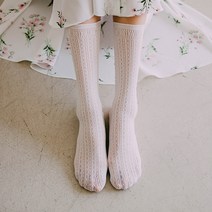 엑스미스 여성용 메이 펀치 레이스 롱 삭스