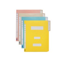 [123081]친환경 컬러정부화일(10개팩/분홍/F194-7/문화산업)