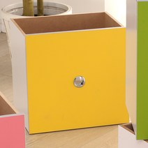 트리퍼니 내맘대로 꾸미는 컬러 2단 1500 책장, 박스추가/옐로우