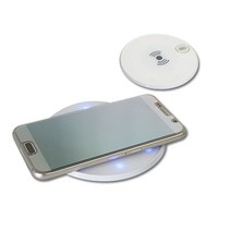인채널 스마트 가구빌트인 USB 듀얼 유무선 스마트폰 충전기 멀티탭, USB듀얼유무선충전기/블랙_BID-WC015BL