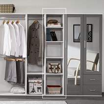 [엣지퍼니처]더 그레이 400 오픈 수납장, 화이트