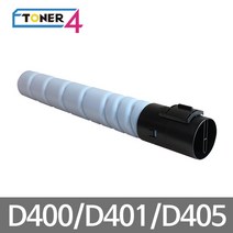 신도리코 고품질토너사용 대용량 D400 D401 D405 비정품토너, MP D400 파랑, 1개