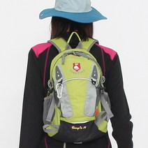 모두모아 18L 등산배낭 레인커버포함 KDF_1096, 블랙