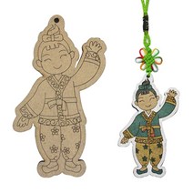 색지청 한국민속의상 우드아트, 106고려(평복)