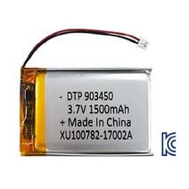 DTP 리튬폴리머전지-903450-PCM(3.7V 1500mAh)51021RR 충전지, 1개