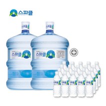스파클생수 18.9L 2통(빈통회수) + 500mL(20병), 1세트