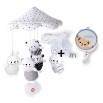 꿈나라 모빌, 흑백모빌+수동오르골 세트