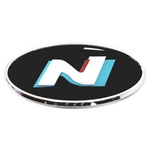 N 엠블럼 (현대 고성능 N버전), 크롬블랙, 3호