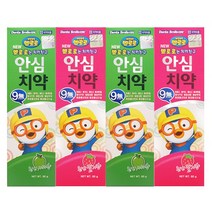 뽀로로 안심 치약, 80g, 4개