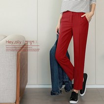 헤이올리 PX01_뉴폴리스판 반히든 밴딩 요크 정장팬츠