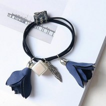 카멜리아 플라워머리끈