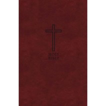Holy Bible: King James Version Burgundy Leathersoft Thinline Red Letter Edition, Nelson Bibles