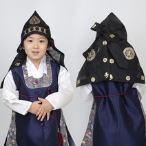베베앤리본 남아 복건