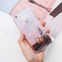 갤럭시노트8 케이스 트라이코지 풍경 시즌2 클리어 투명 젤리