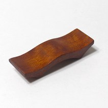 토비 목기 다도구 받침&수저 받침 (굴곡), 1개, 1