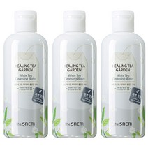 더샘 힐링티 가든 화이트티 클렌징 워터, 300ml, 3개