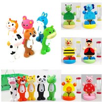 아이들이 좋아하는 애니멀 캐릭터 아동 칫솔3 6종(BD-1260), 3_BD-566 3분알리미 모래시계 칫솔꽂이-B타입(무당벌레 오리 돼지 중 랜덤), 3_BD-566 3분알리미 모래시계 칫솔꽂이-B타입(무당벌레 오리 돼지 중 랜덤)