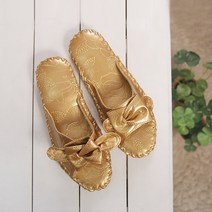 이모션널 리본로즈 슬리퍼( 골드 )