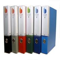 도리미 3공 D링 합지 바인더 3 5 7 10cm A4, 적색7cm, 1개