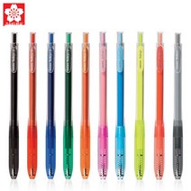 사쿠라 볼사인 노크식 젤볼펜 30색0.4mm/0.5mm/0.6mm, 0.4mm/로즈핑크, 1개