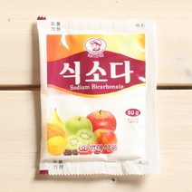 쿡앤베이크 베이킹소다, 60g, 2개