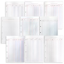 동신장부 장부 바인더 장부내지 65매 9종, $GM9_65매 장부내지 매상부/1권