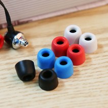 UiiSii 슈퍼소프트 이어폰 메모리 폼팁 T시리즈, 그레이, T400 외경사이즈 소(S)
