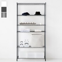 마켓비 RACKEY 900 선반 6단 9001800, 화이트