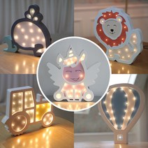 hail 인테리어 LED 캐릭터 수면 벽 유아 무드등, 05_풍서니