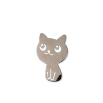 로고마크 검은고양이 뺏지