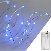 STRINGLIGHT 스트링라이트 LED, AA타입_블루(실버와이어)
