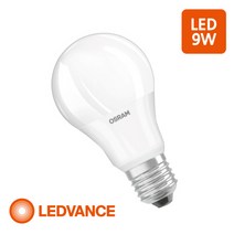 오스람 LED전구 9W, 주광색, 1개