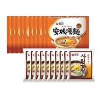 농심 안성탕면 10개 + 농심 사리곰탕면 10개, 1개