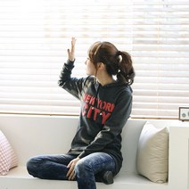 탑스웨이크 기모 뉴욕 후드티 발포나염 볼록볼록