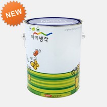 [삼화페인트] 아이생각 수성내부프로 친환경페인트 - 4L 무광, 0004A