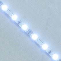 LED바 30구 3컷팅 9000K 쿨화이트 12V 엘이디조명 간접조명, 선택3-1_비방수30구3컷팅3000K전구색