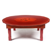 남도공예 남원 칠기 밥상 교자상, 31_상감원형(75), 1개