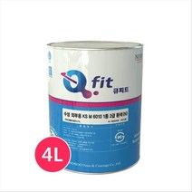 노루페인트 수성 외부용(2급)_KS M 6010 1종 2급 밝은적색 4L