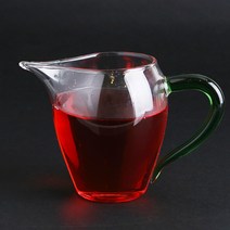 [홈아트] 유리 숙우-그린 Y-251LG 400ml, 단품