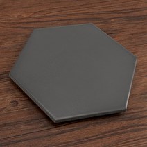 타일닷컴 육각형타일 헥사곤타일(175x200) 북유럽타일 육각타일 육각형, 3. 다크그레이 19장 - 0.5㎡, 1박스