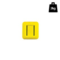 마레스 스쿠버 다이빙 웨이트 용품 코팅납 2kg, 노랑/2kg