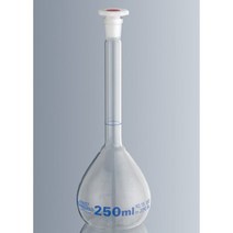 메스플라스크(백색 Superior 유리)-외산, 1개, 500ml