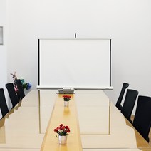 이동형 삼각대 접이식 롤스크린 이동식 스탠드형 빔프로젝터 빔프로젝트 빔스크린, 05) 이동식 스탠드형 빔스크린 120인치