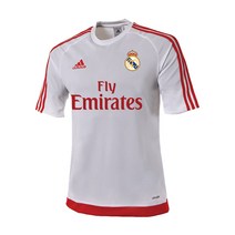 아디다스 레알마드리드 에스트로 15 저지 SS(S16166) 화이트 레드 커스텀 축구 유니폼