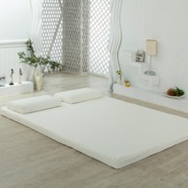 럭스앤펀 라텍스매트리스커버 싱글(S) (100x200cm) 높이 3 5 7.5 15cm, 아이보리(싱글5cm)