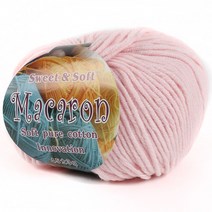 마마니트 마카롱 뜨개실, 08 파스텔핑크
