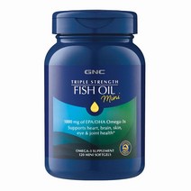 GNC 피쉬오일 미니 120정, 1개