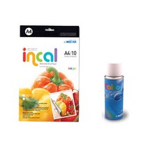 [잉칼][캘코트] 잉크젯 &레이져 물전사지, 레이져백색(코팅용)+Calcoat200ml