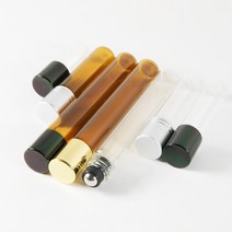 스윗바틀 롤온향수공병 3ml 5ml 10ml, 갈색병-은색캡, 5ml 1개